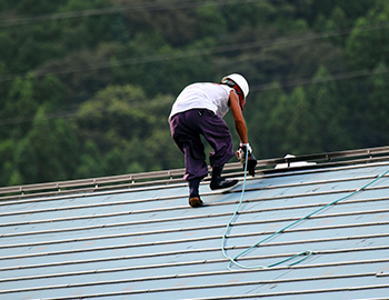 屋根の軽量化で耐震対策