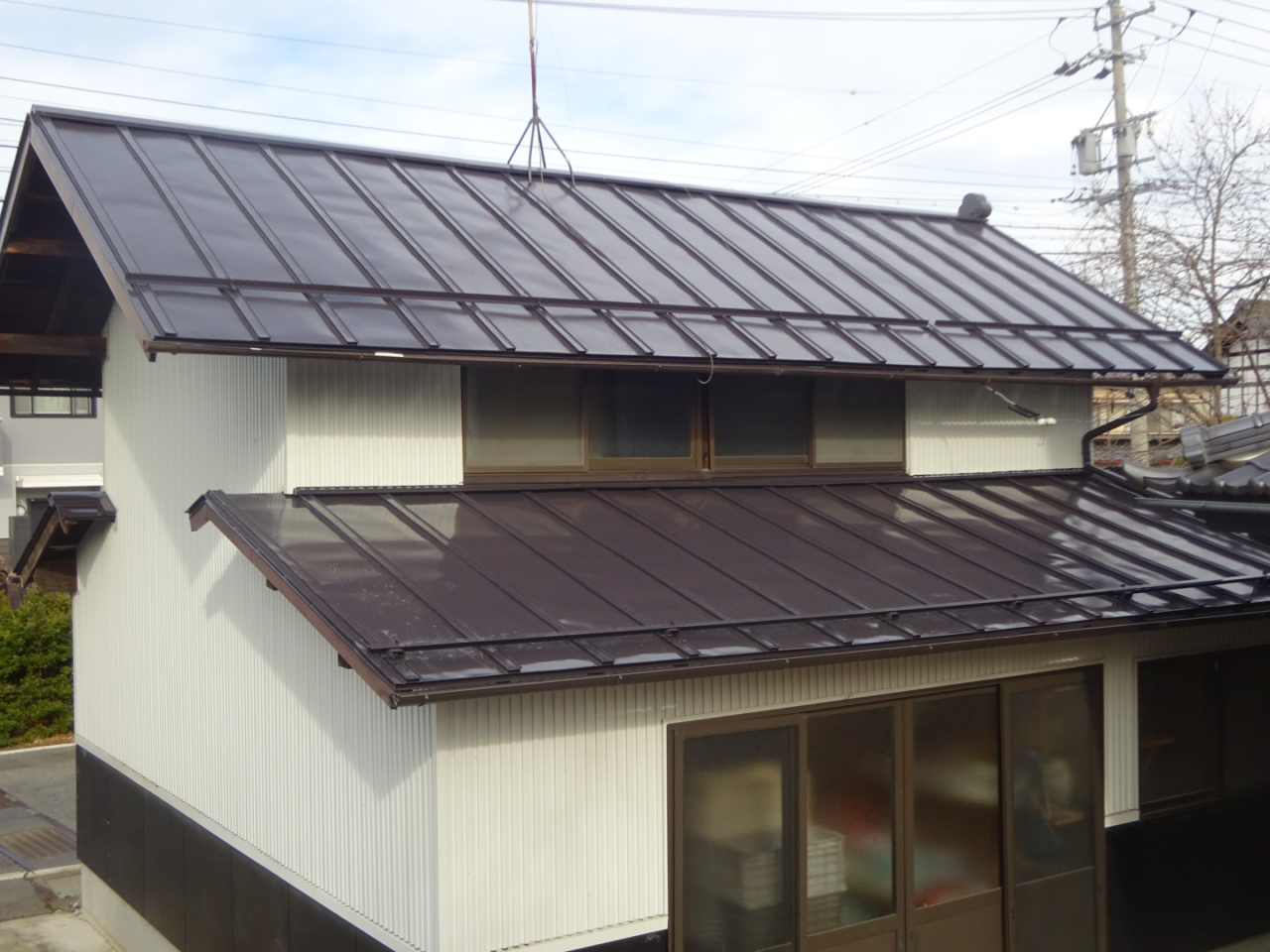 長野市真島町　T様邸　屋根塗装工事